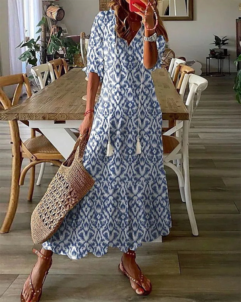 Sofia | Boho Tummy Coverage Dress