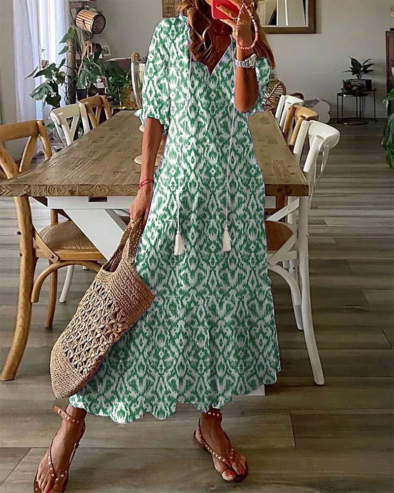 Sofia | Boho Tummy Coverage Dress