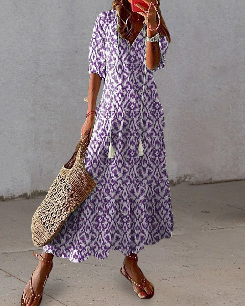 Sofia | Boho Tummy Coverage Dress