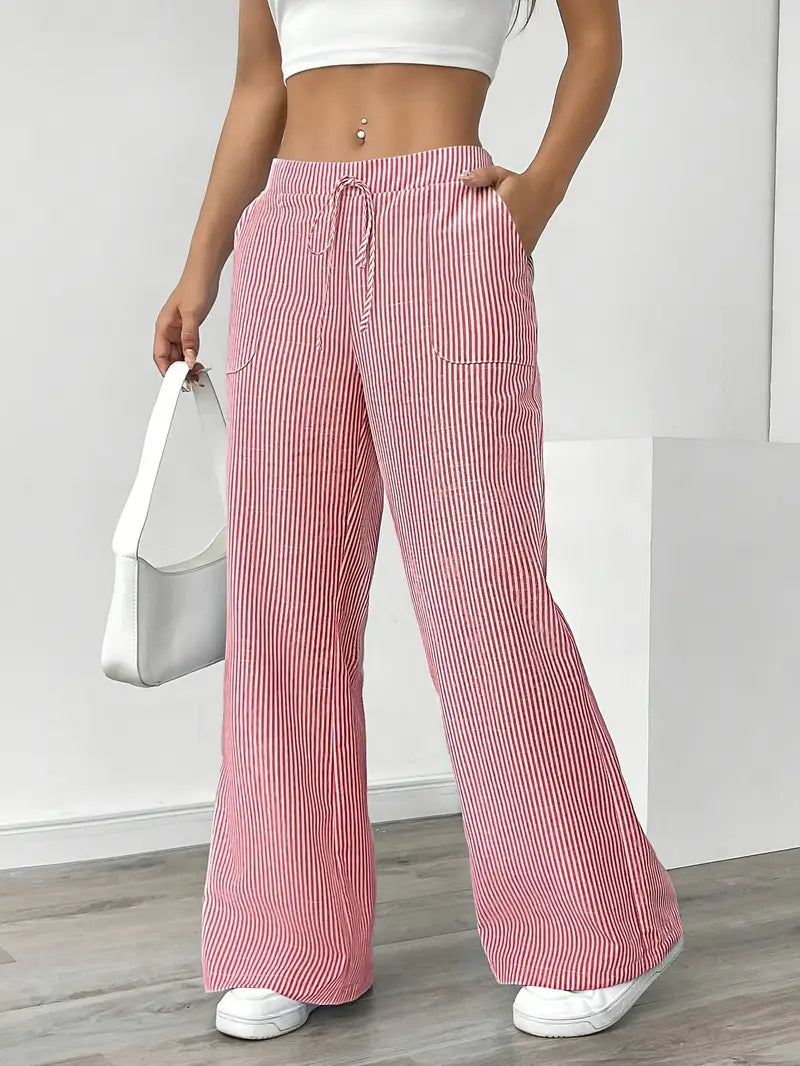 Noémie | Drawstring Casual Pants