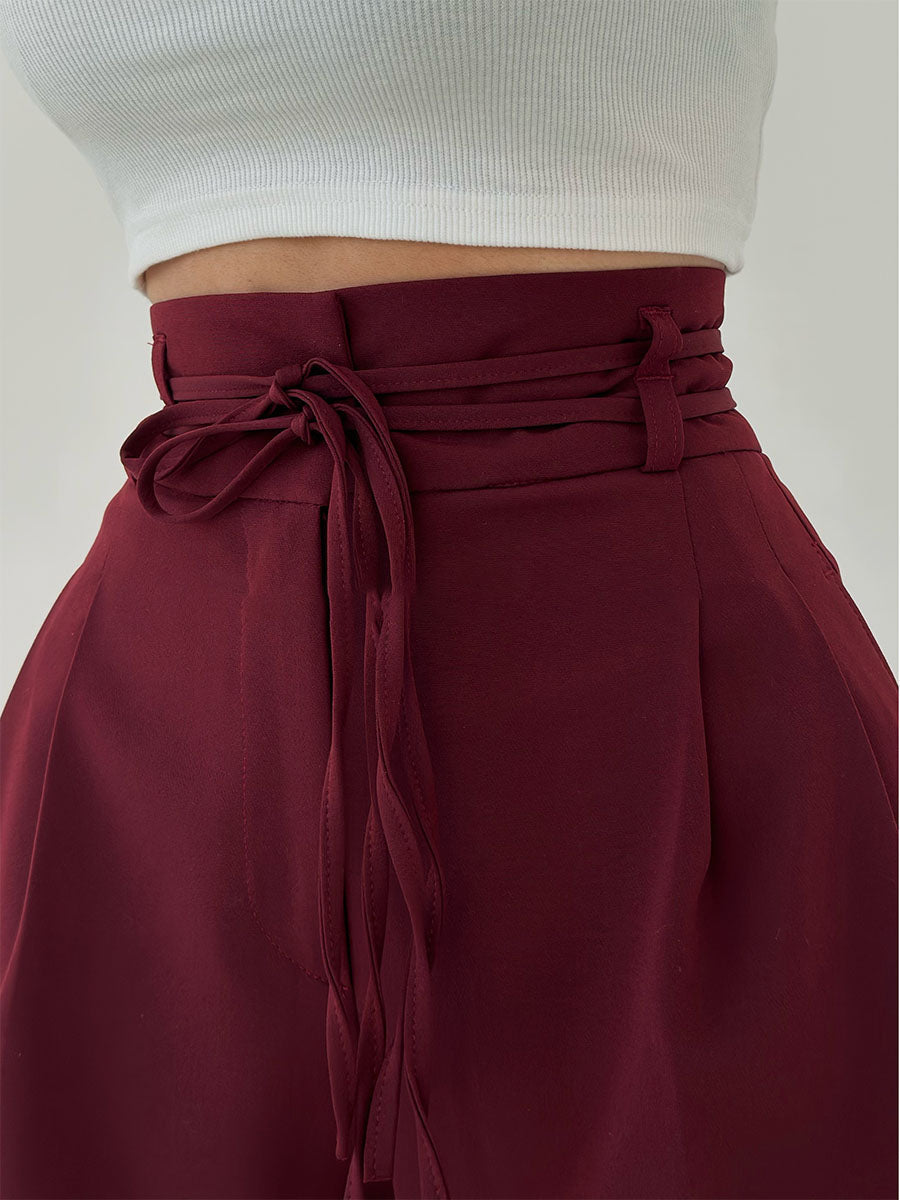 Giselle | High-Waisted Wide-Leg Trousers