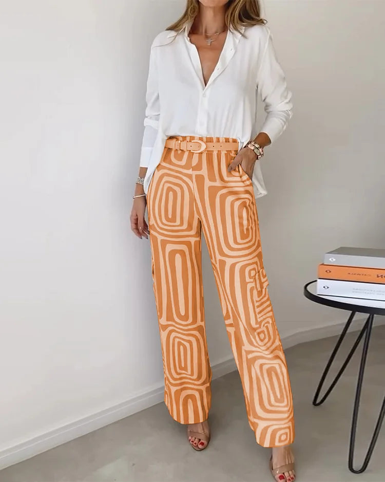 Colette | Relaxed Geometric Print Co-ord