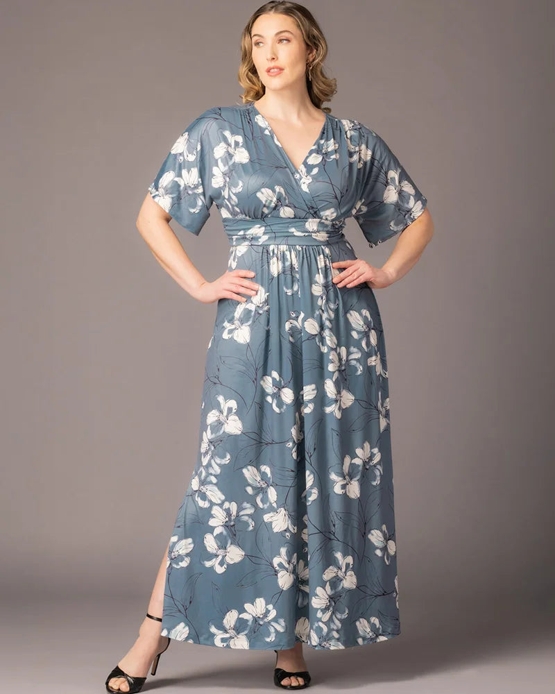 Babalwa | Floral Empire Waist Maxi Dress