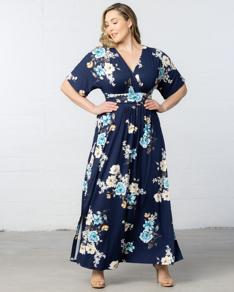 Babalwa | Floral Empire Waist Maxi Dress