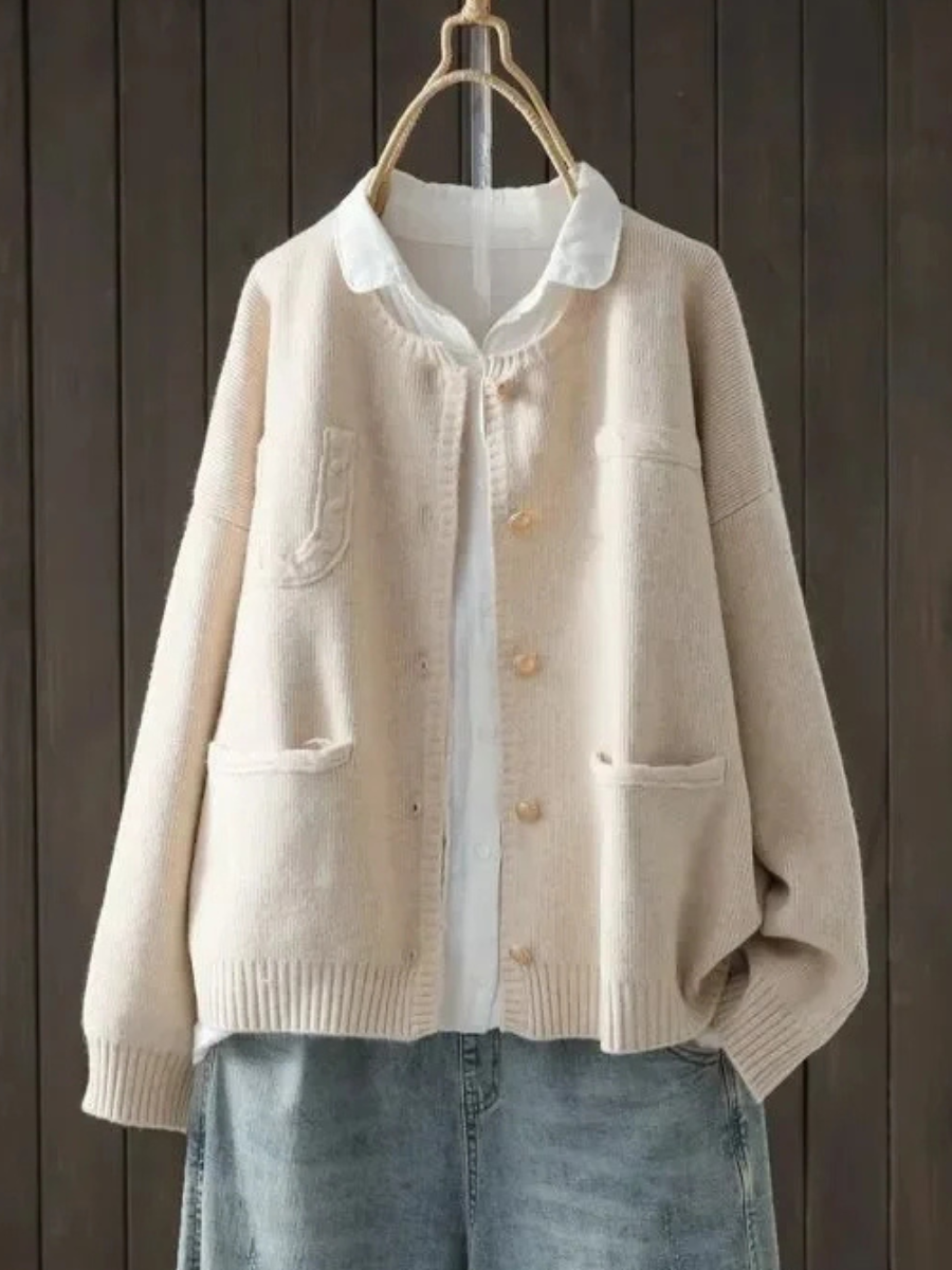 Amélie | Relaxed Pocket Cardigan