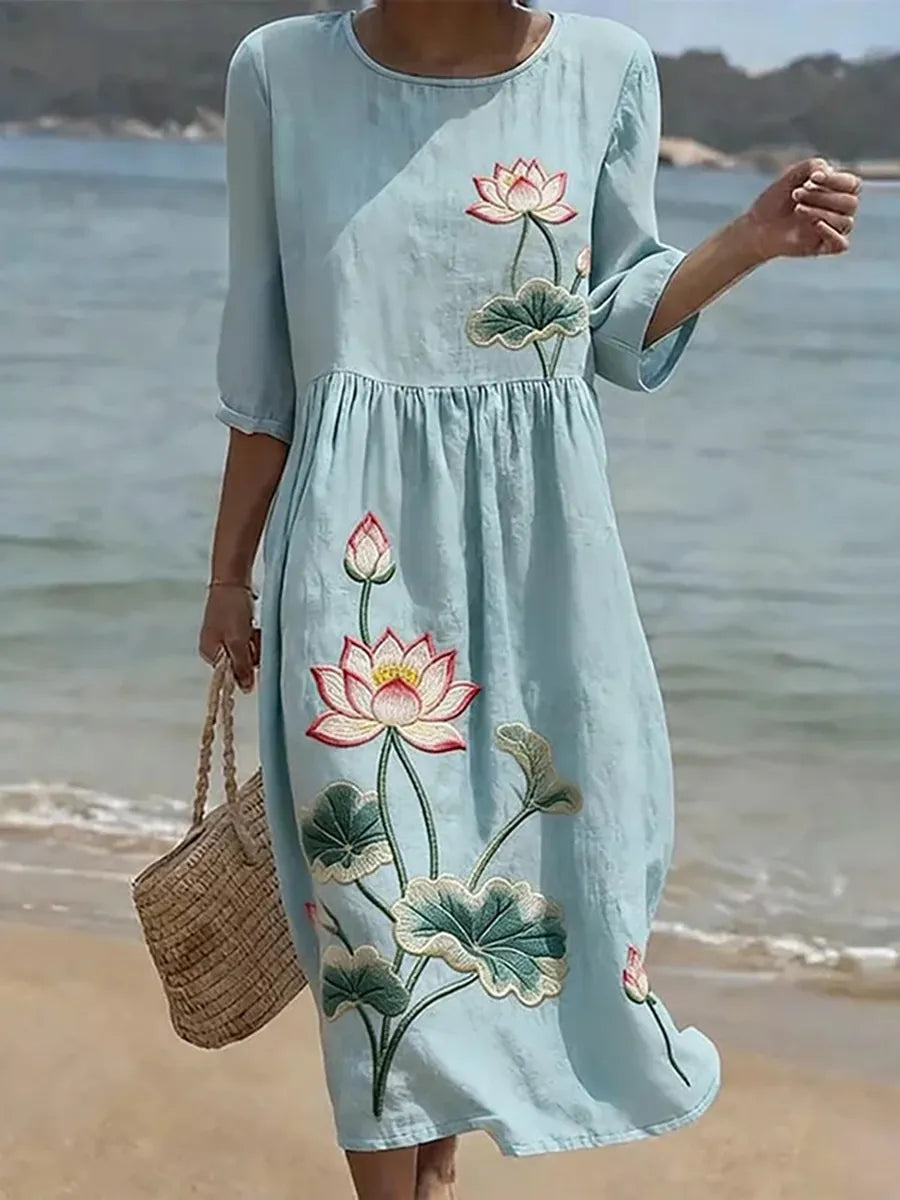 Anaïs | Flowing Floral Maxi Dress