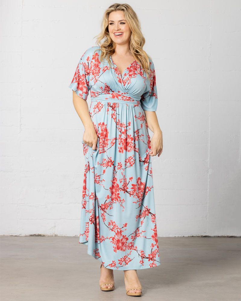Babalwa | Floral Empire Waist Maxi Dress