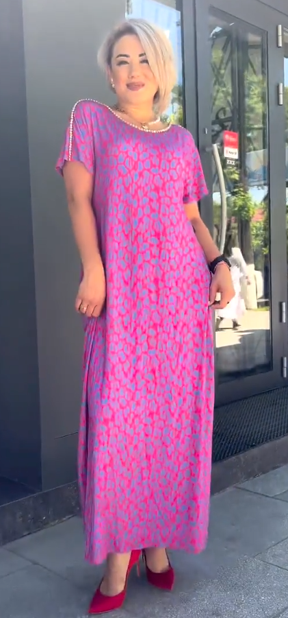 Daphne | Printed Plus Size Dress