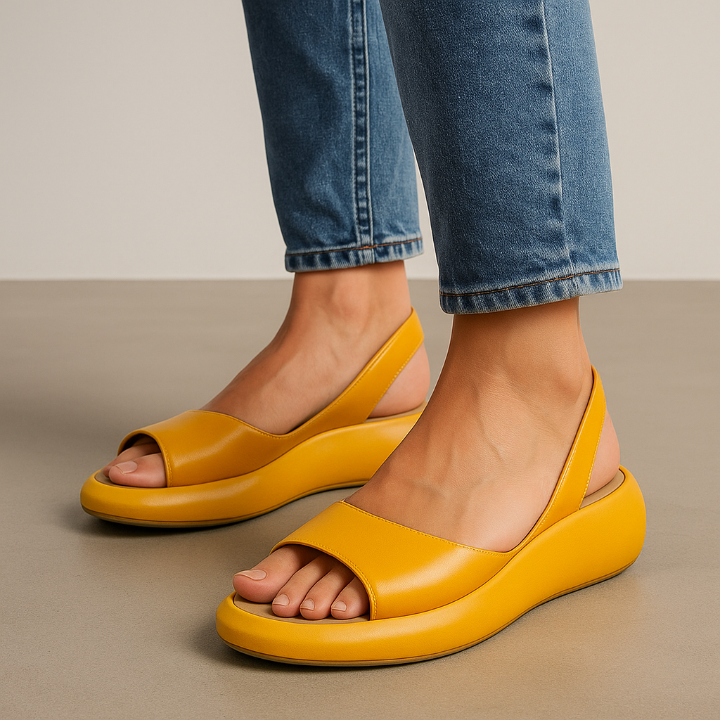 Camille | Open-Toe Comfort Sandals