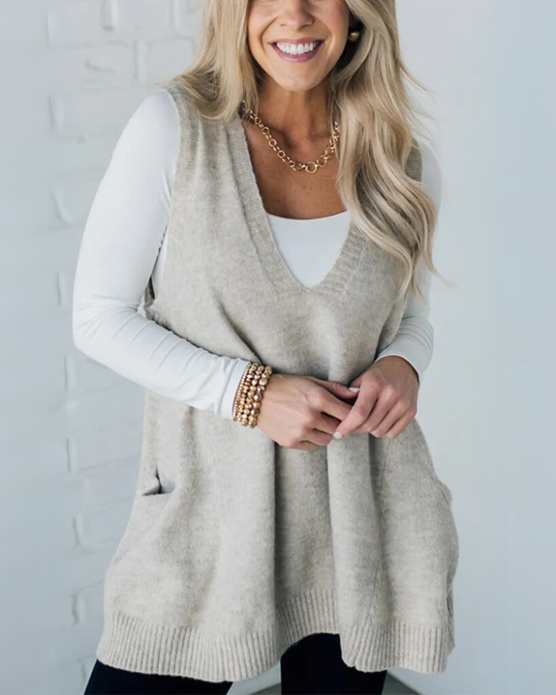 Chloé | Soft Knit Layering Vest