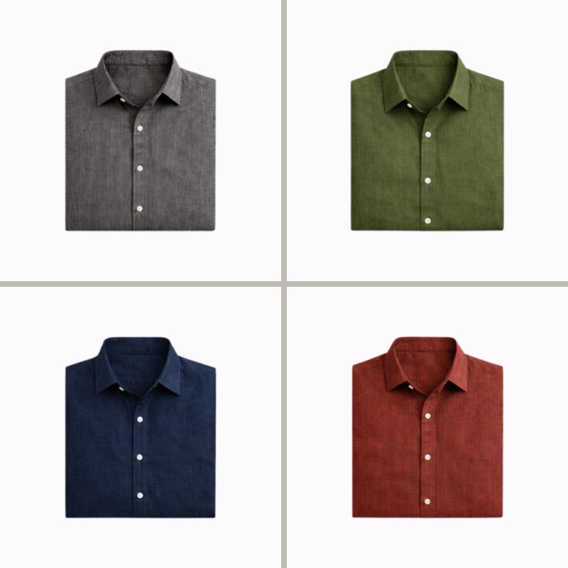 Simon | Breathable Linen Blend Shirt