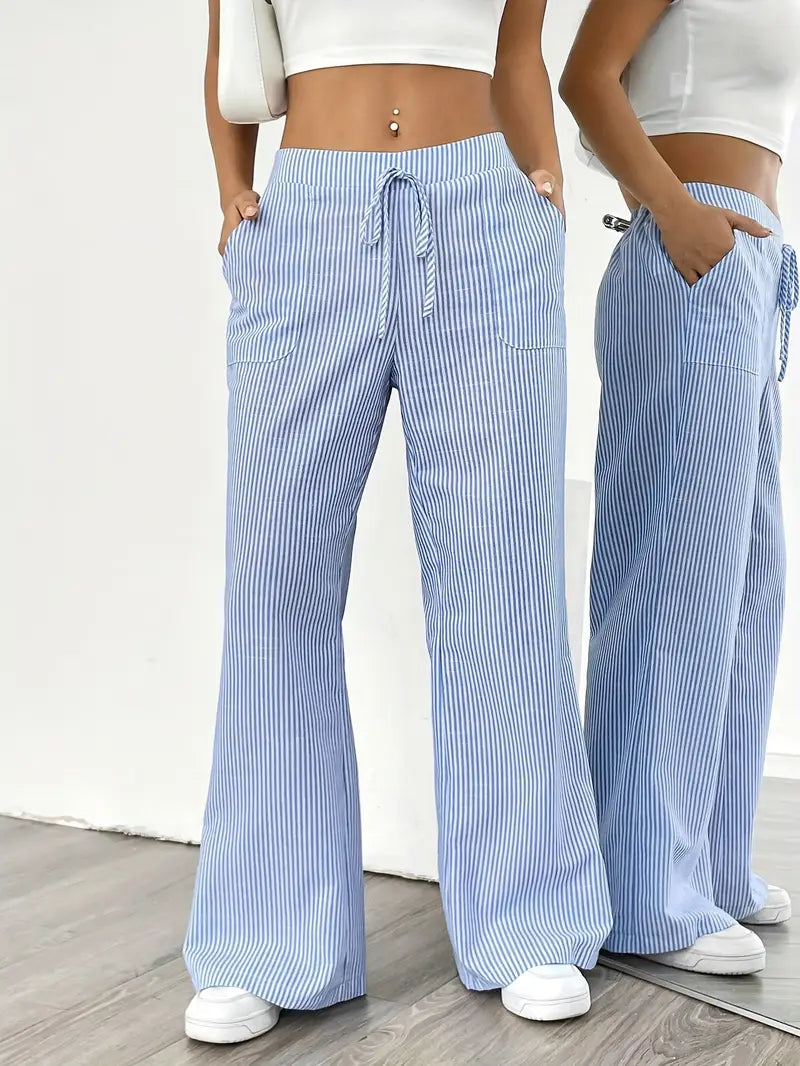 Noémie | Drawstring Casual Pants