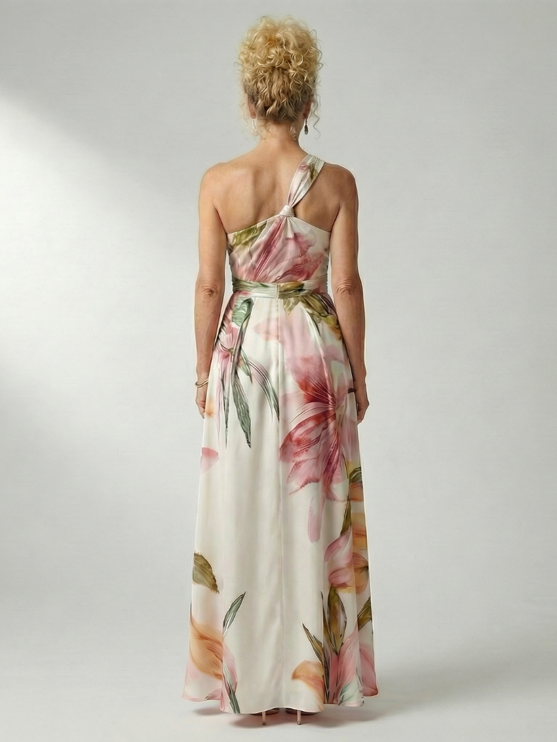 Isabelle | Light Floral Maxi Dress