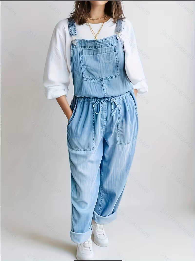 Ophelia | Relaxed Denim Overall