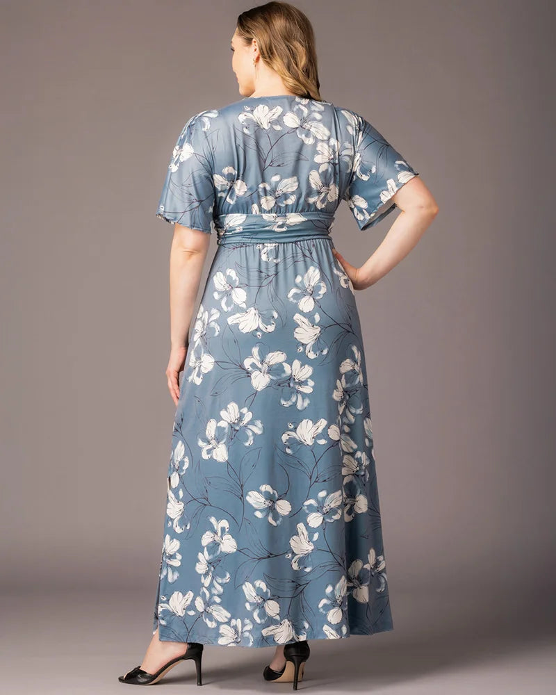 Babalwa | Floral Empire Waist Maxi Dress