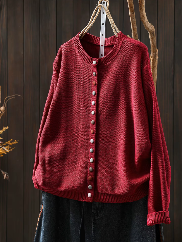 Aurore | Relaxed Drape Cardigan