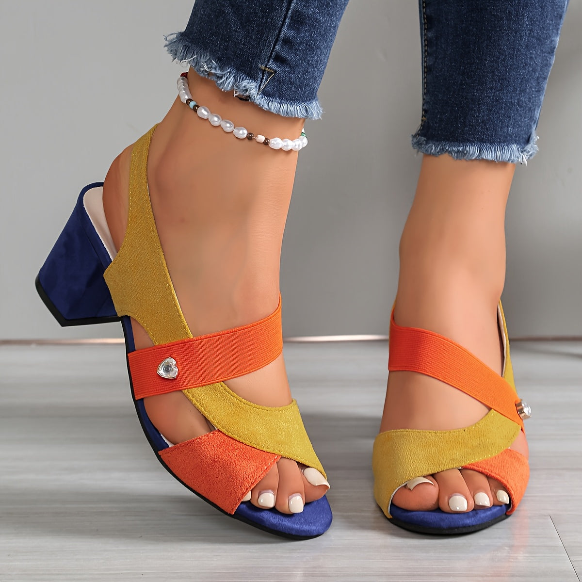Nomawabo | Orthopedic Cushioned Block Heels