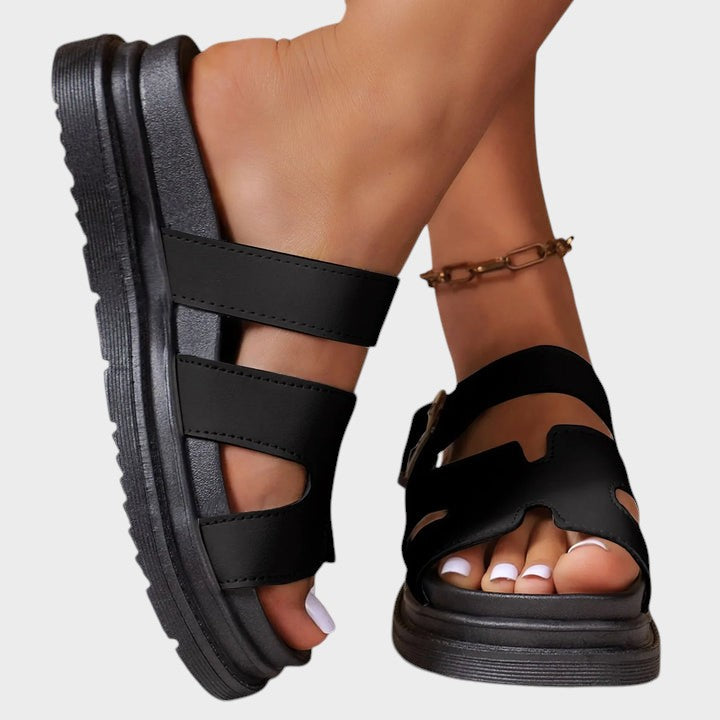 Séraphine | H-Strap Orthopedic Sandals