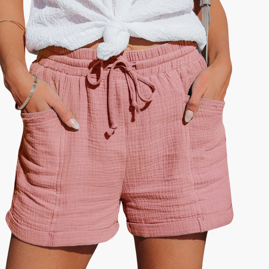 Aurora | Casual Drawstring Shorts