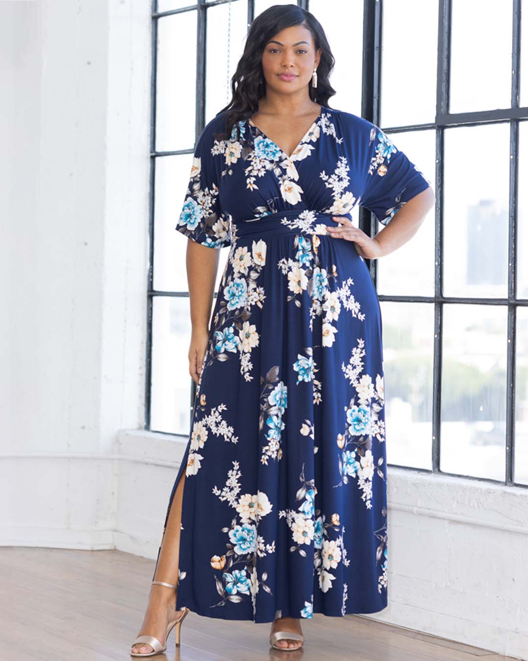 Babalwa | Floral Empire Waist Maxi Dress