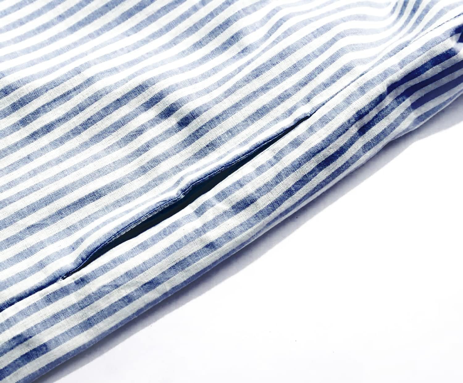 Isabelle | Striped Long Sleeve Shirt Dress