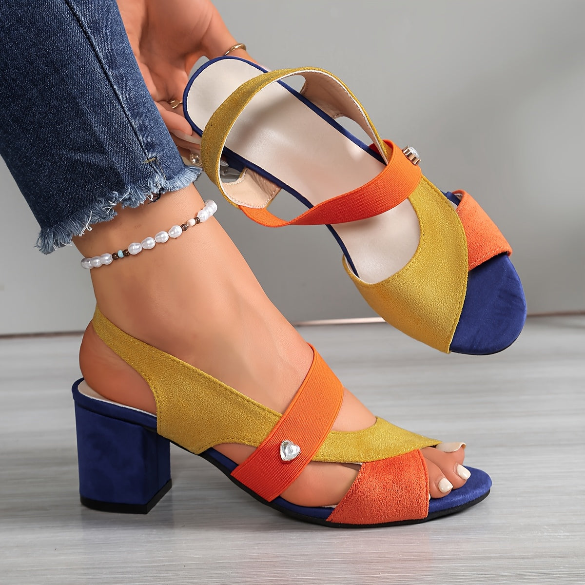 Nomawabo | Orthopedic Cushioned Block Heels