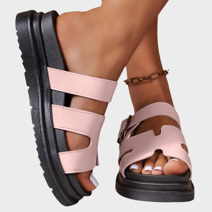 Séraphine | H-Strap Orthopedic Sandals