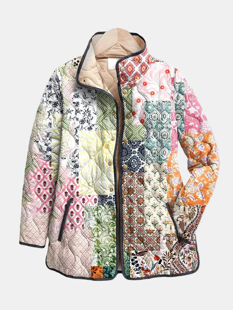 Amélie | Floral Quilted Jacket