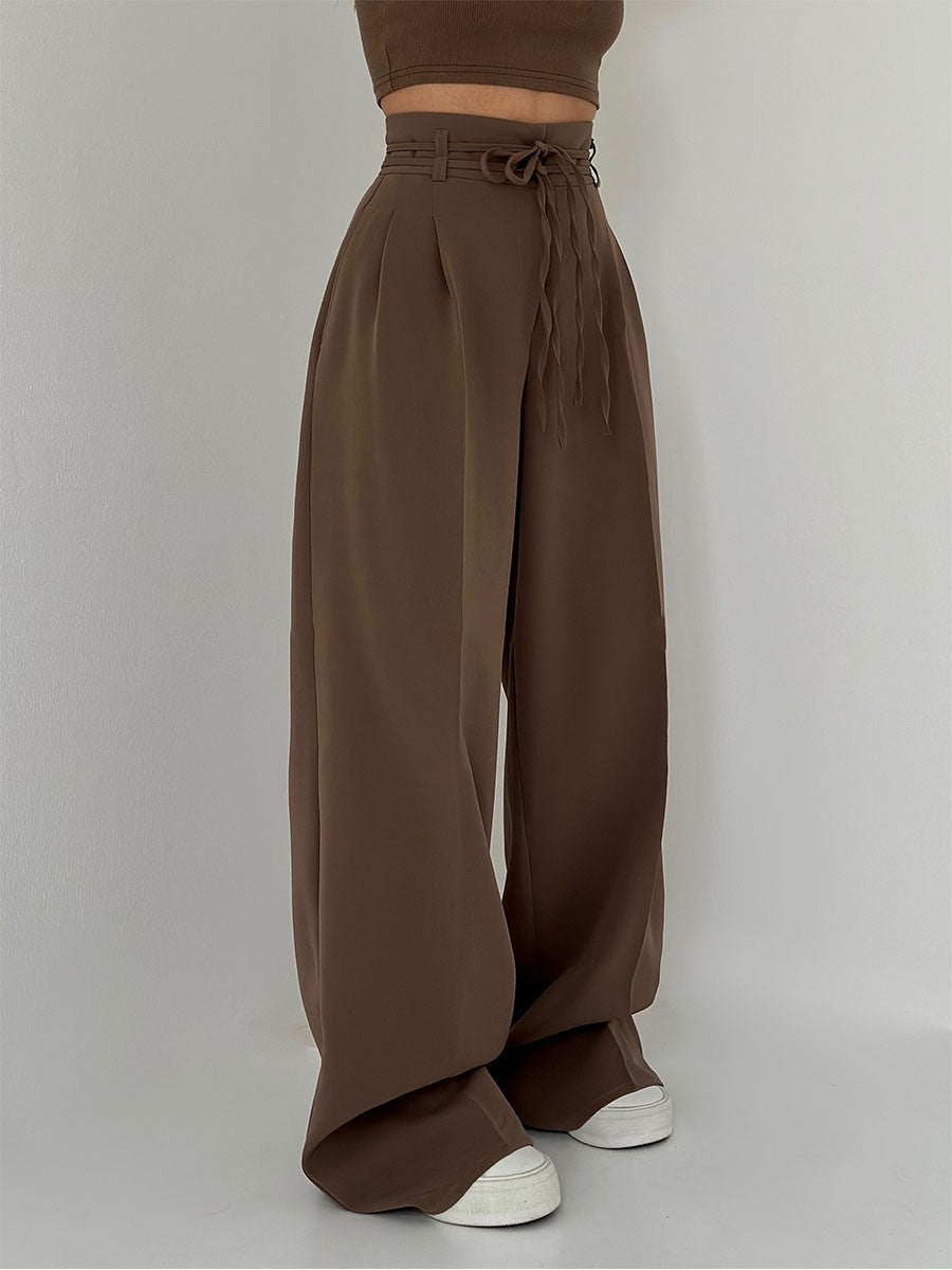 Giselle | High-Waisted Wide-Leg Trousers