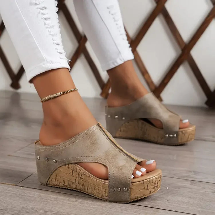 Nametso | Arch Support Wedge Sandals
