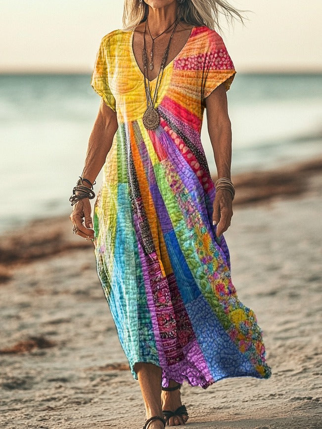 Dahlia | Bohemian Sun Design Dress