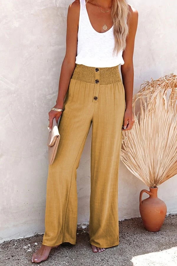 Celeste | High-Waist Relaxed Pants