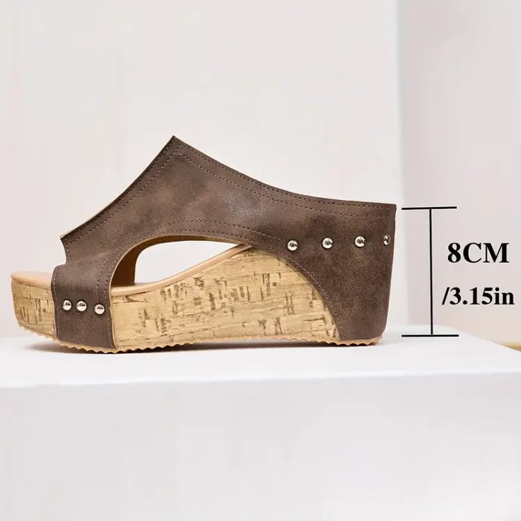 Nametso | Arch Support Wedge Sandals