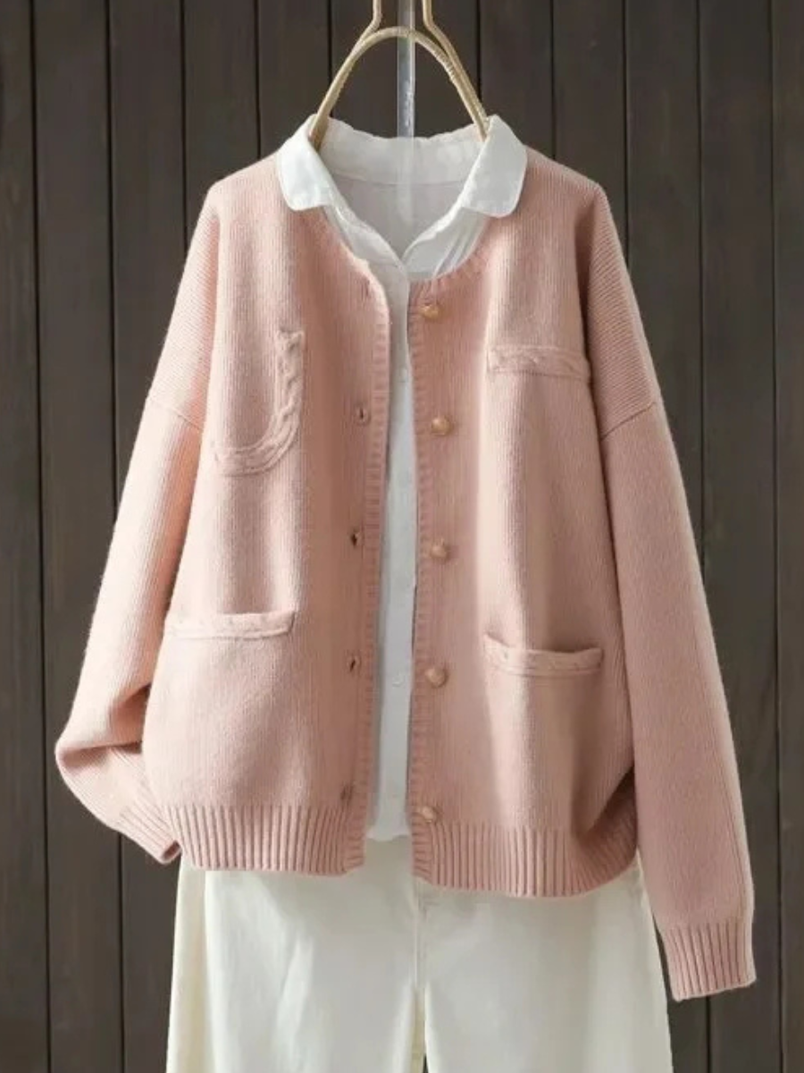 Amélie | Relaxed Pocket Cardigan