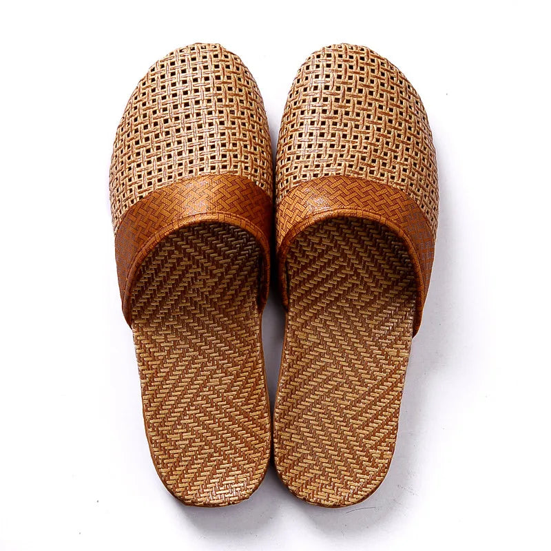 Adriana | Woven Slide Sandals