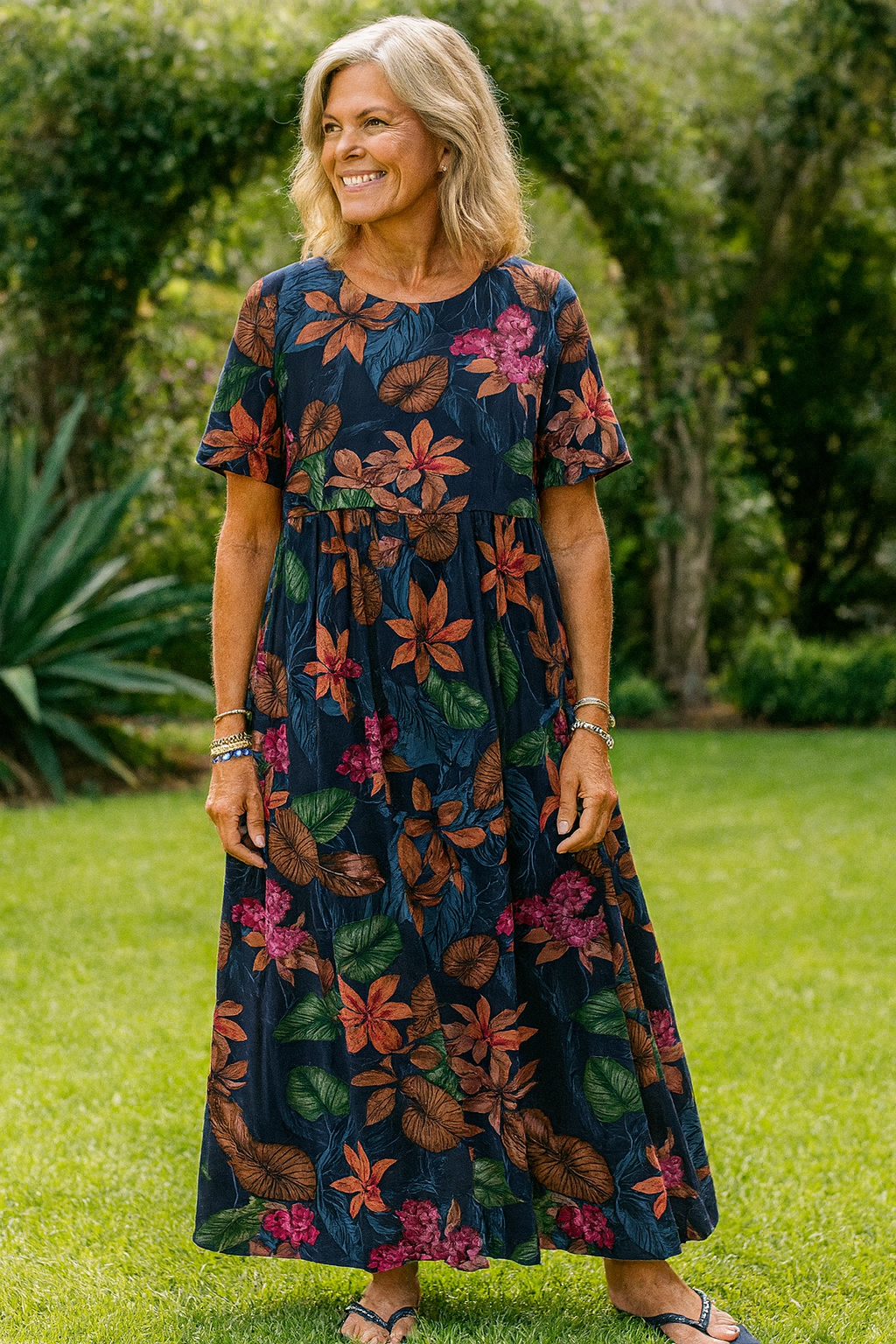 Aurora | Floral Breezy Maxi Dress