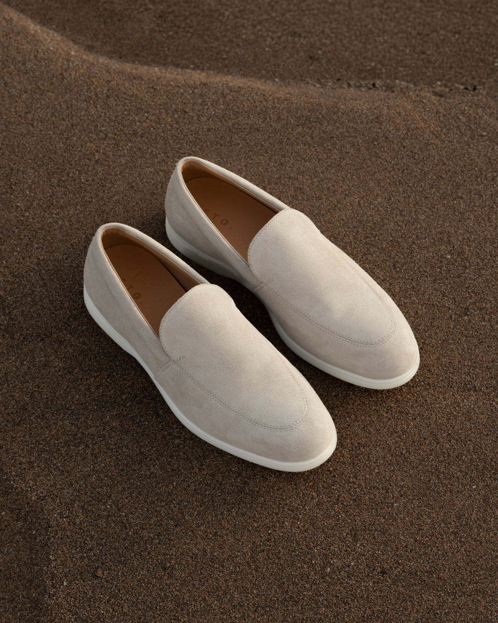 Noluthando | Buttery Suede Loafer Sand
