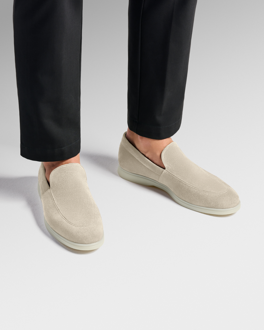 Noluthando | Buttery Suede Loafer Sand