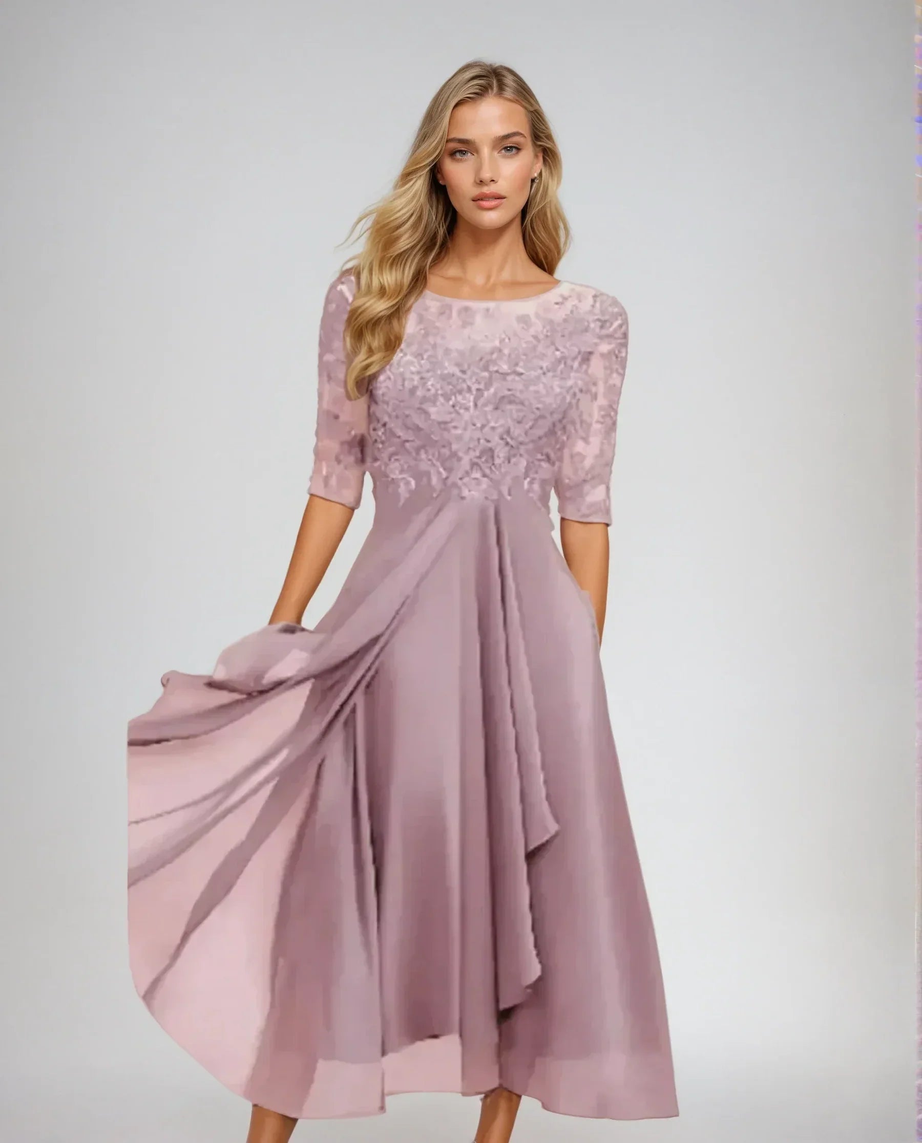 Keitumetse | Elegant Lace Evening Dress