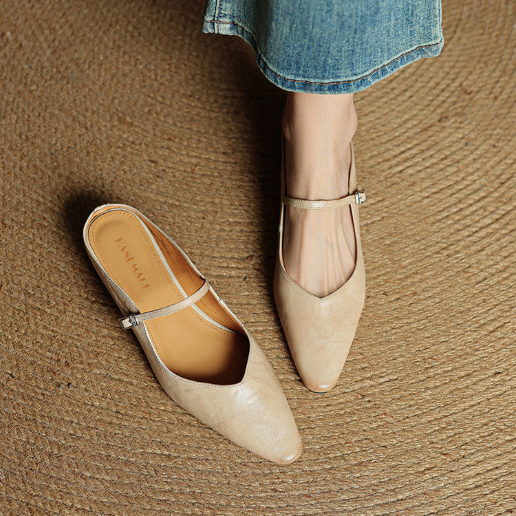 Margot | Classic Pointed-Toe Mules