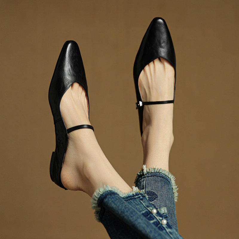 Margot | Classic Pointed-Toe Mules
