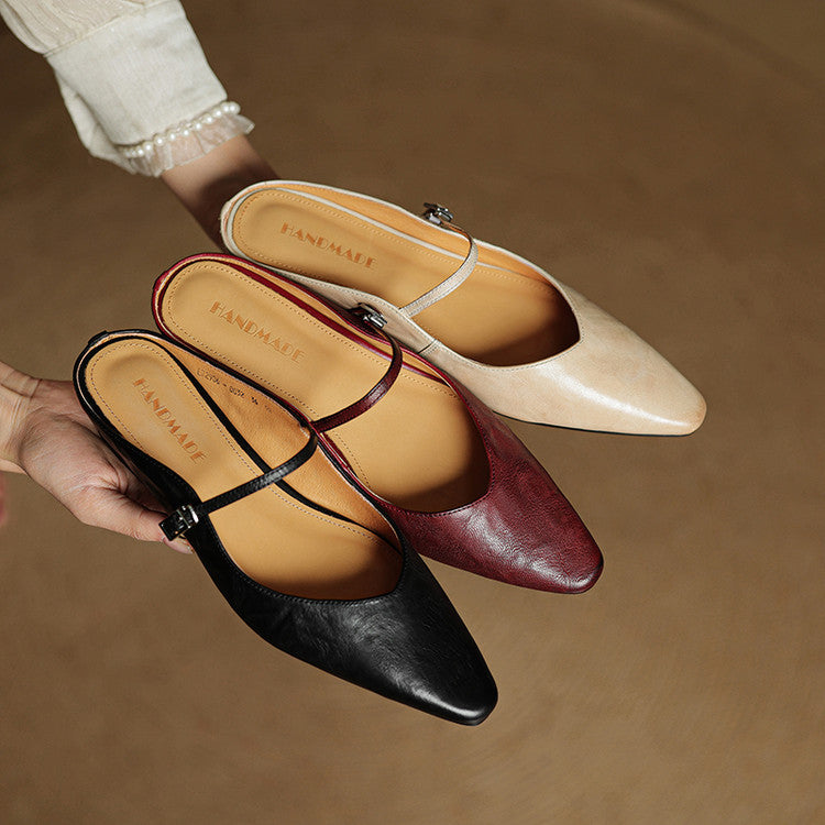 Margot | Classic Pointed-Toe Mules