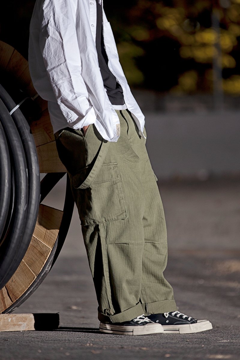 Nompucuko | Retro Loose Cotton Overalls