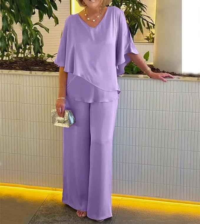 Liora | Effortless Wide Leg Coord Set