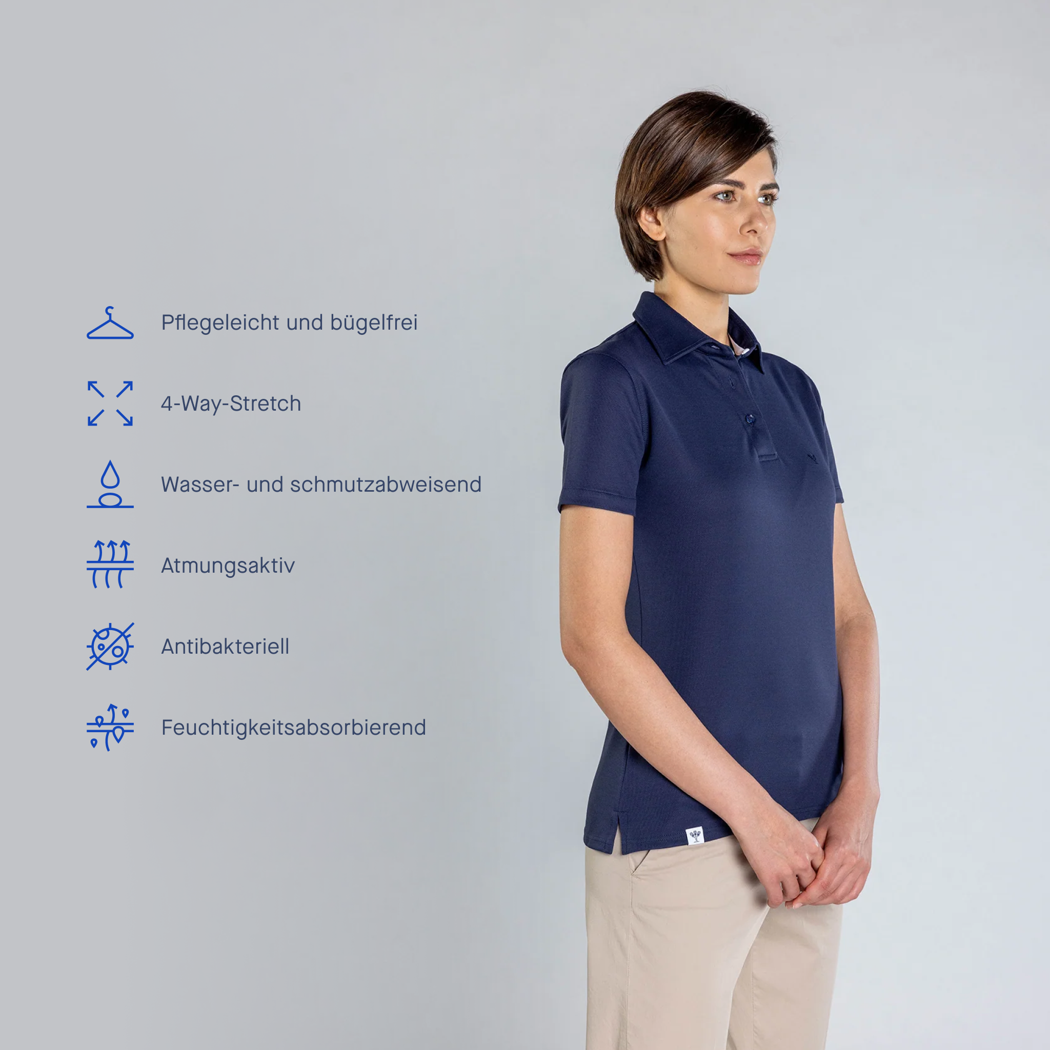 Lindiwe | Dual-Layer Performance Polo