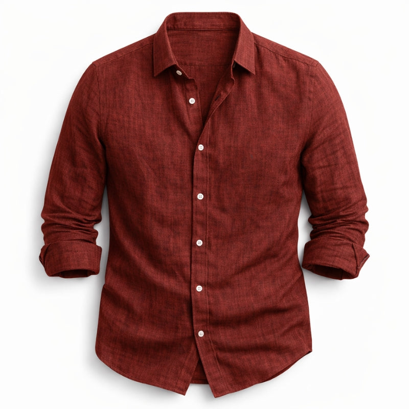 Simon | Breathable Linen Blend Shirt