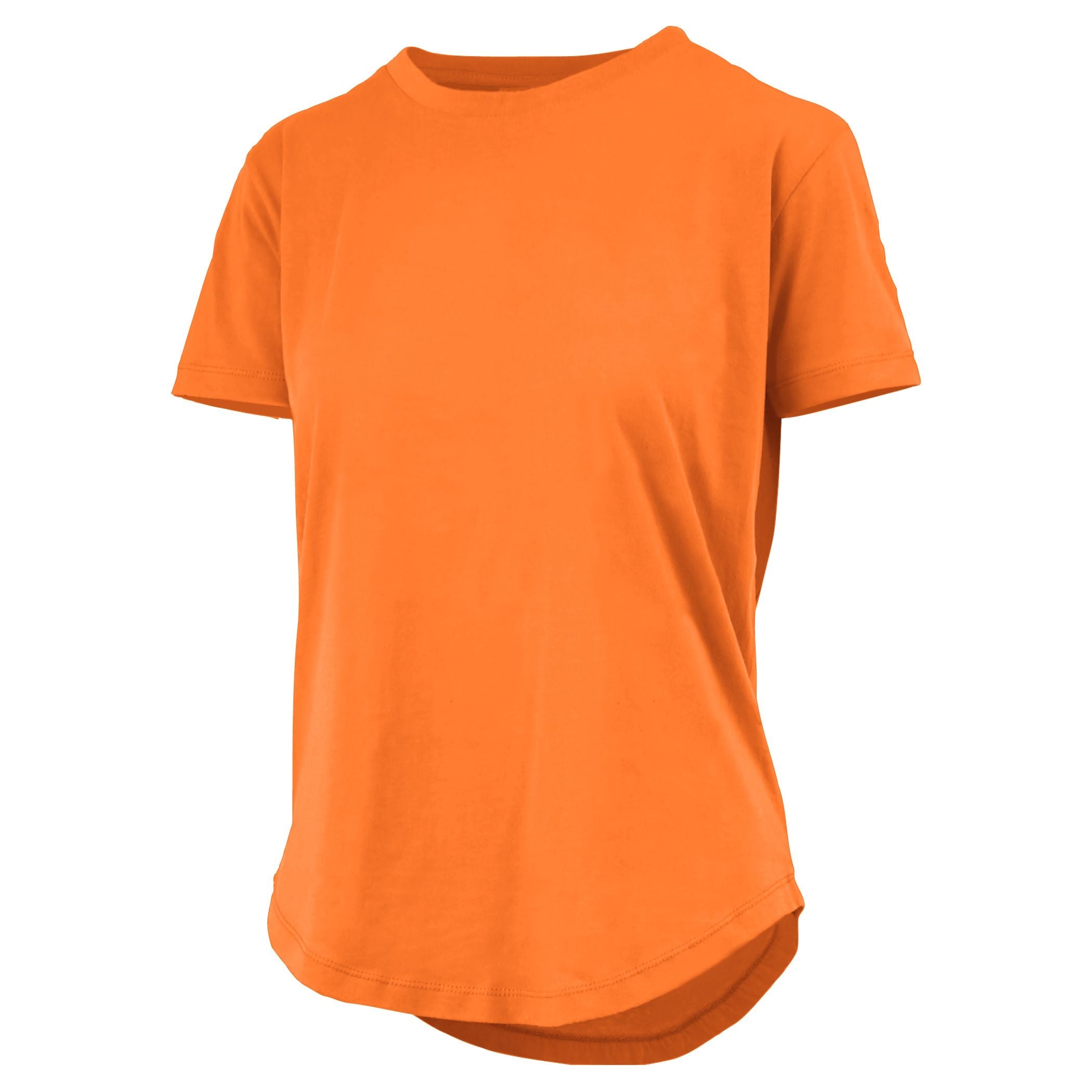Leungo | High-Low Rounded Hem Cotton Tee