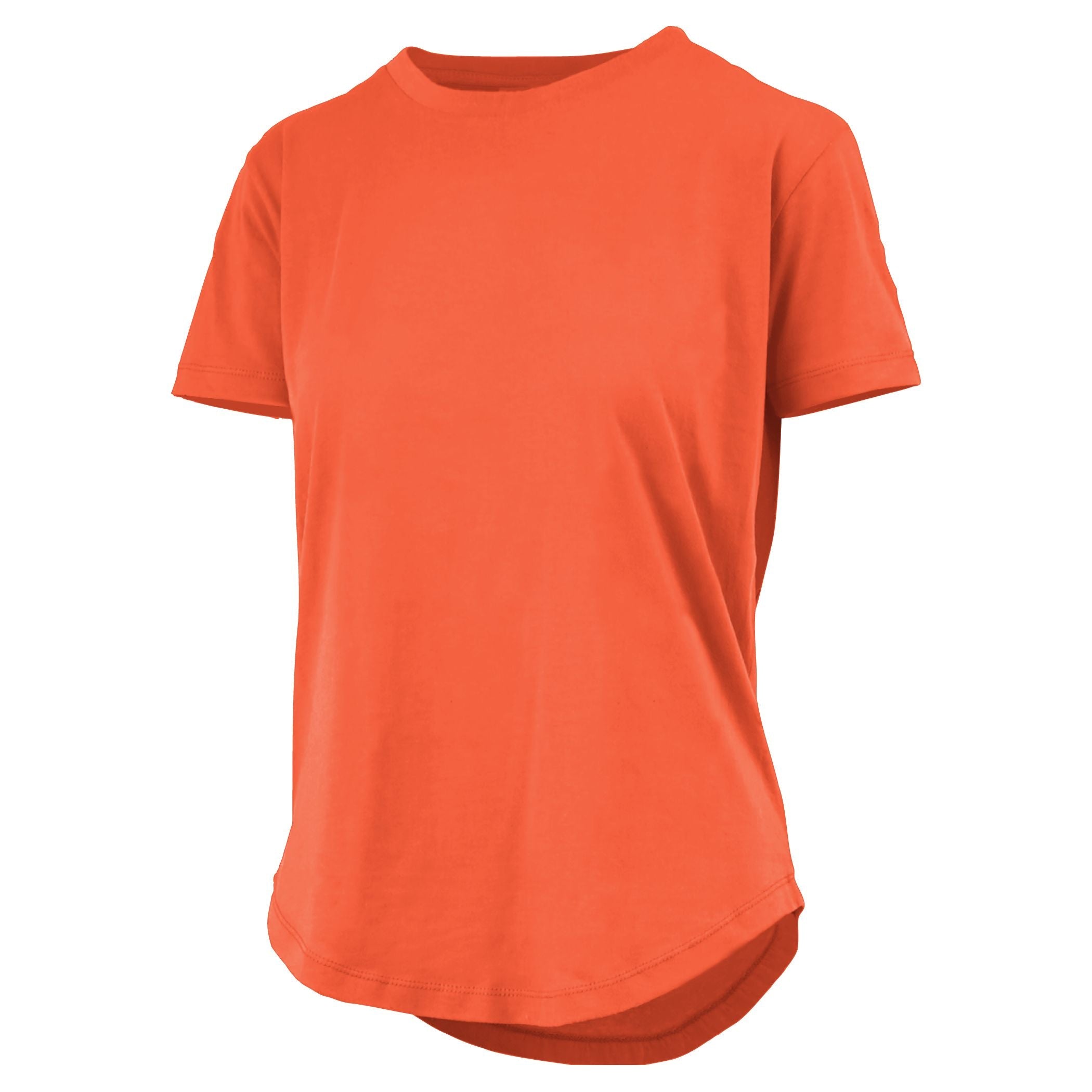 Leungo | High-Low Rounded Hem Cotton Tee