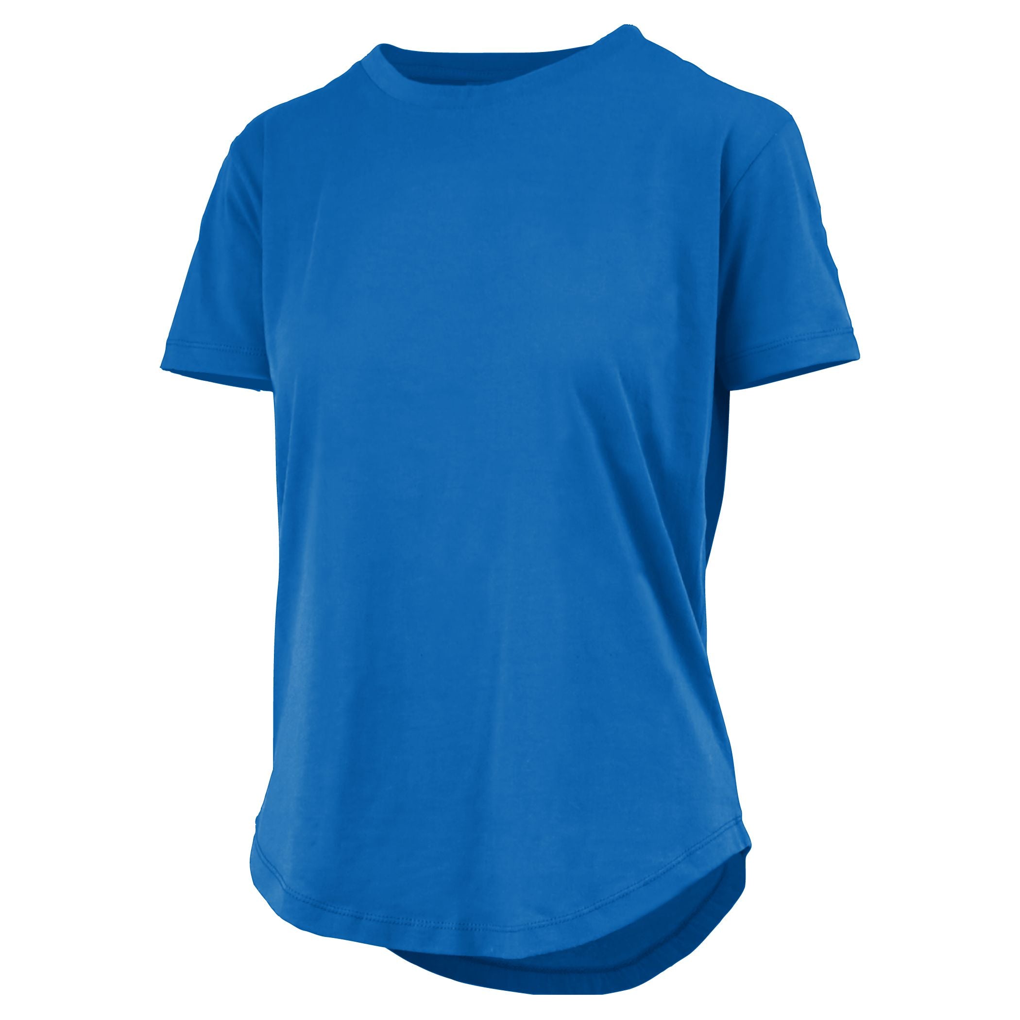 Leungo | High-Low Rounded Hem Cotton Tee