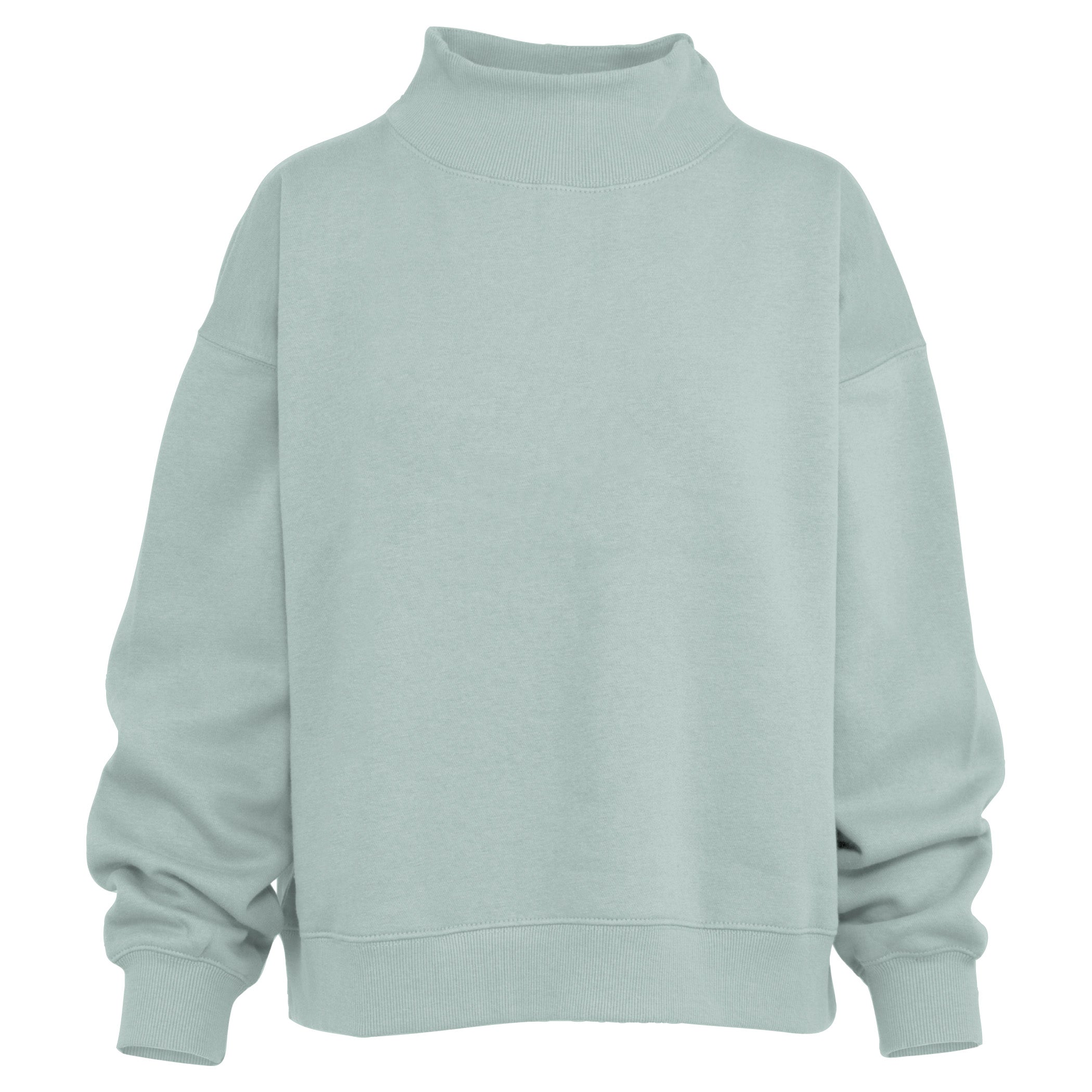 Nonhlanhla | Mock Neck Fleece Wide Silhouette